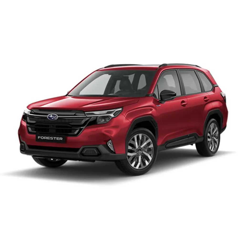 Subaru Forester u boji Crimson Red Pearl