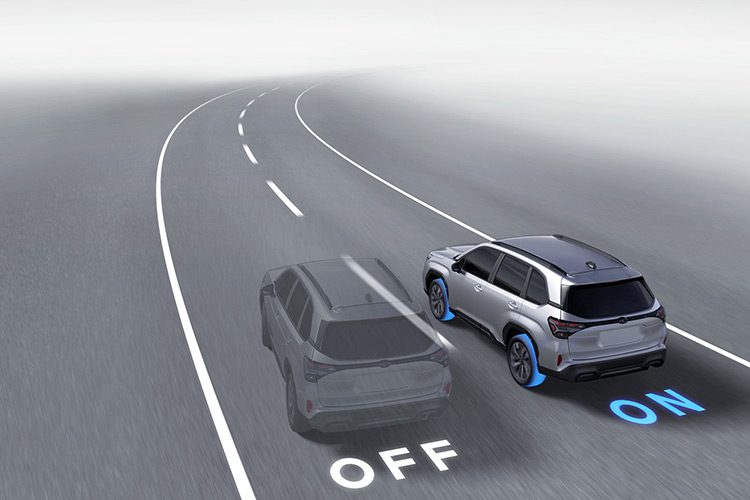 Subaru Forester s aktivnim Vehicle Dynamics Control sustavom za stabilnost vozila