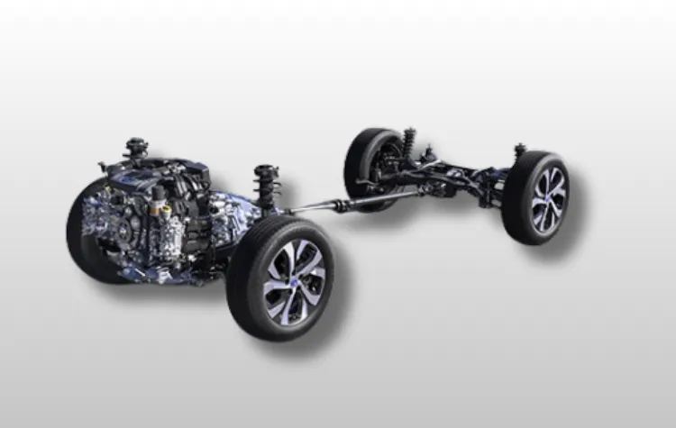 Symmetrical AWD pogon na sva četiri kotača u Subaru Outbacku