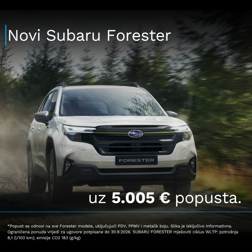 Subaru Forester popust