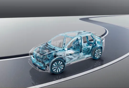 Subaru struktura dizajnirana za sigurnost u slučaju sudara